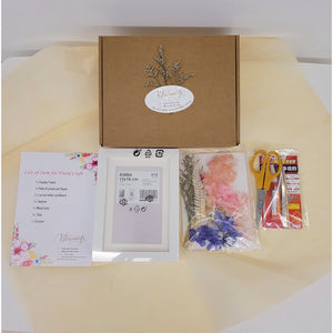 Sienna Preserved Floral Display Frame