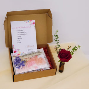 Sienna Preserved Floral Display Frame