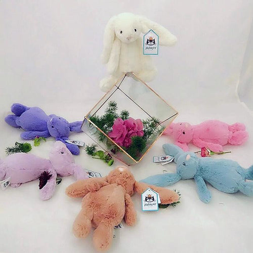 Maroon Plush- Jellycat Bunny