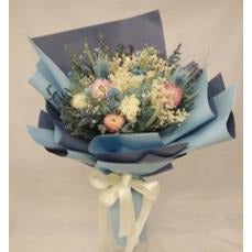 Rosy Brown Never Blue with you (Classic size shown) (seasonal~Do whatsapp to confirm availability)